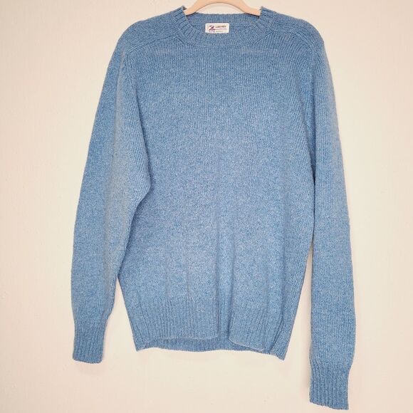 Scottish Shetland Wool Sweater - Picture 6 of 16